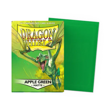 Dragon Shield Apple Green - Matte Sleeves (Standard Size)