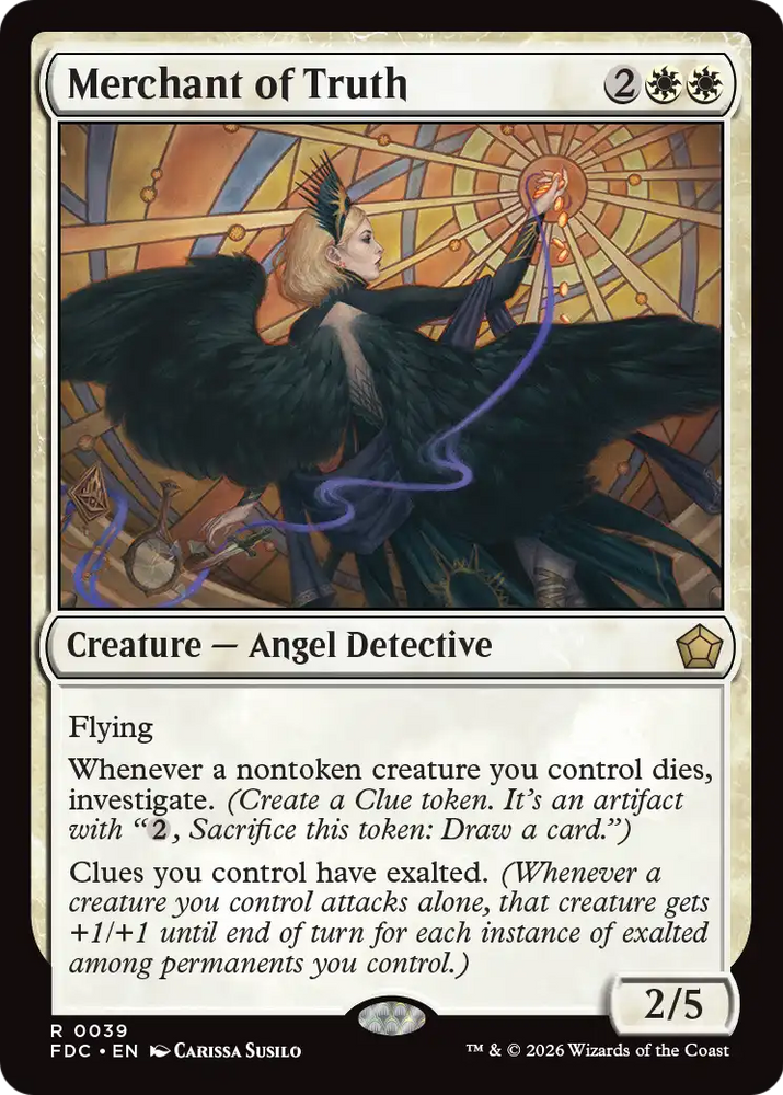 Merchant of Truth [Foundations Commander]
