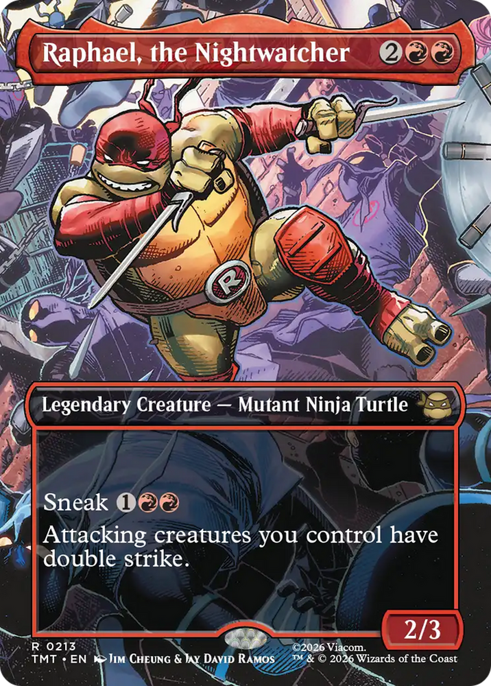 Raphael, the Nightwatcher (Borderless) [Teenage Mutant Ninja Turtles]