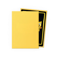 Dragonshield Yellow - Matte Sleeves Standard size