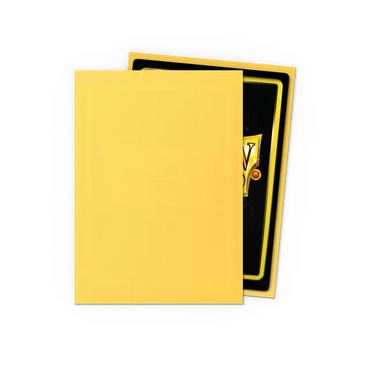 Dragonshield Yellow - Matte Sleeves Standard size